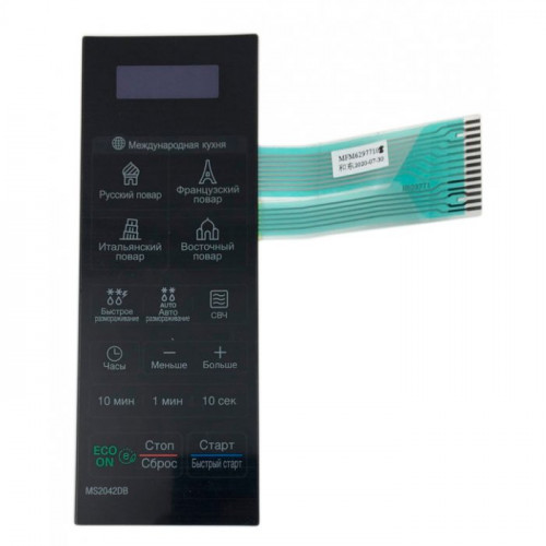 Сенсорная панель микроволновой печи LG MFM62977108