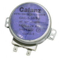 Мотор вращения тарелки СВЧ Galanz GAL-5-30-TD 30V 4W 5/6r/min