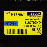 Компрессор Secop GTK80AT (Вт при -23.3) 232 Вт, R134a Австрия